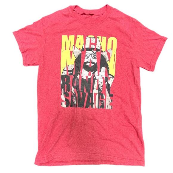 WWF/WWE Macho Man Randy Savage Sz Small T-Shirt - Picture 1 of 2